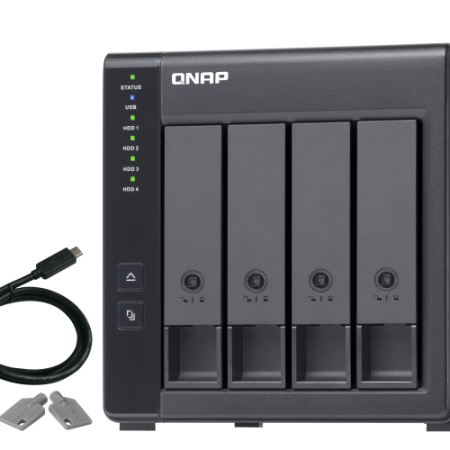 Qnap TR-004 - 4bay uitbreidingsmodule zwart