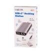 Docking 2xVideo Logilink USB-C, 100W, 4K, 7 Port