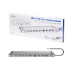 Docking 3xVideo Logilink USB-C, 100W, 4K, 12 Port