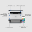 HP LaserJet Tank MFP 1604w MONO / AIO / WLAN /Wit-Zwart
