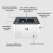 HP LaserJet Pro 3002dw MONO / WLAN / LAN / Wit-Zwart