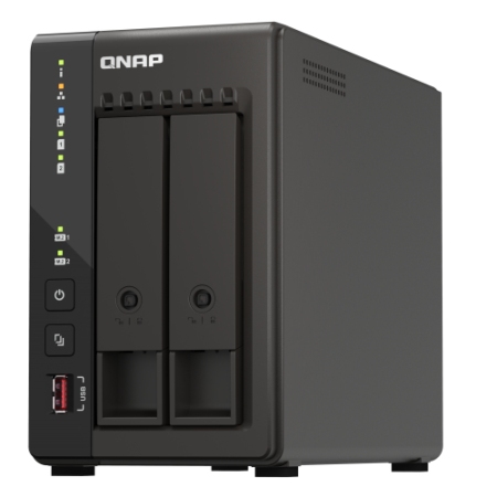 Qnap TS-253E 2bay/2xHDMI/2x M.2/2x2.5Gbps
