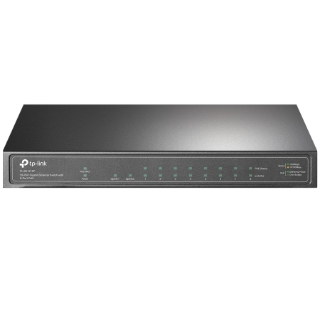 TP-Link 10Port 1Gbps Easy Smart 8xPoE+ 1xSFP.