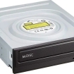 HLDS GH24NSD5 24x SATA / Bulk / Zwart