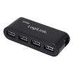 LogiLink 4 Port, USB-A 2.0 actief