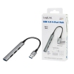 LogiLink 4 Port, USB-A 3.0 passief