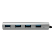 LogiLink 4 Port, USB-C --> USB-A 3.0 Passief