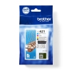 Brother LC-421VAL Value Pack 200 paginaÂ´s (Origineel)