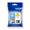 Brother LC-421Y Geel 200 pagina's (Origineel)
