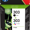 HP No.303 2-Pack 200/165 paginaÂ´s (Origineel)