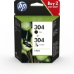 HP No.304 2-Pack 120/100 paginaÂ´s (Origineel)