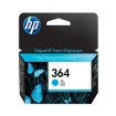 HP No.364 Cyaan 300 pagina`s (Origineel)