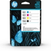 HP No.950+951 4-Pack 1.000/700 paginaÂ´s (Origineel)