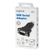 Adapter USB-A 2.0 (M)--> Serieel (M) LogiLink