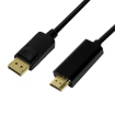 DisplayPort 1.2 --> HDMI 2.00m 4K/30Hz LogiLink