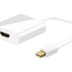 DisplayPort mini 1.2 --> HDMI goud 0.10m Goobay