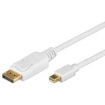 DisplayPort mini <--> Displayport 1.00m wit Goobay