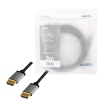 HDMI 3.00m 4K/60Hz LogiLink, aluminium