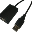 USB-A 2.0 (M) --> (F) 5.00m Verlenging LogiLink Zwart
