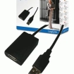USB-A 2.0 (M) --> (F) 5.00m Verlenging LogiLink Zwart