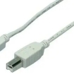 USB-A 2.0 (M) --> USB-B 2.0 (M) 2.00m LogiLink Grijs