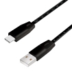USB-C 2.0 (M) <--> USB-A (M) 1.00m LogiLink Zwart