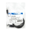 USB-C 2.0 (M) <--> USB-A (M) 1.00m LogiLink Zwart
