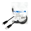 USB-C 2.0 (M) <--> USB-A (M) 1.00m LogiLink Zwart