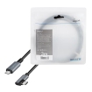 USB-C 2.0(M) 90Â° <> USB-C(M) 3.0m LogiLink 100W zwart