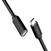 USB-C 2.0(M) <> USB-C(F) 2.0m LogiLink 100W/480Mbps zw.
