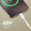 USB-C 2.0(M) <> USB-C(M) 0.5m LogiLink 60W/480Mbps wit