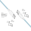 USB-C 2.0(M) <> USB-C(M) 1.0m LogiLink 60W/480Mbps bl.