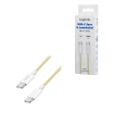 USB-C 2.0(M) <> USB-C(M) 1.0m LogiLink 60W/480Mbps geel
