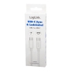 USB-C 2.0(M) <> USB-C(M) 1.5m LogiLink 60W/480Mbps wit