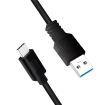USB-C 3.0 (M) <--> USB-A (M) 1.0m LogiLink zwart