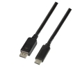 USB-C 3.2 (M) --> Displayport (M) 1,80m Logilink