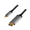 USB-C 3.2 (M) --> DP (M) 1.80m LogiLink 4K
