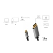USB-C 3.2 (M) --> DP (M) 1.80m LogiLink 4K