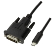 USB-C 3.2 (M) --> DVI (M) 3.00m LogiLink