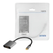 USB-C 3.2 (M) --> HDMI (F) 0.15m LogiLink 4K