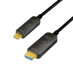 USB-C 3.2 (M) --> HDMI (M) 10.00m LogiLink 4K Zwart