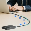 USB-C 3.2(M) <> USB-C(M) 1.0m LogiLink 100W/20Gbs/4K zw.