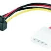 Voedingconverter 5.25" --> SATA (haaks) Goobay