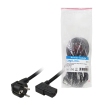 Voedingskabel 2.00m 90Â° LogiLink