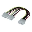 Voedingsplitter 5.25" --> 2x 5.25" Goobay
