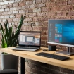 HP Fingerprint Laser USB-A Zwart Retail