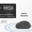 Logilink Ergonomische Optical USB-A Zwart Retail