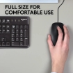 Logitech B110 Silent Optical USB-A Zwart Retail
