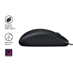Logitech B110 Silent Optical USB-A Zwart Retail