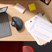 Logitech Ergo M575 Trackball Graphite Wireless Brown Box
